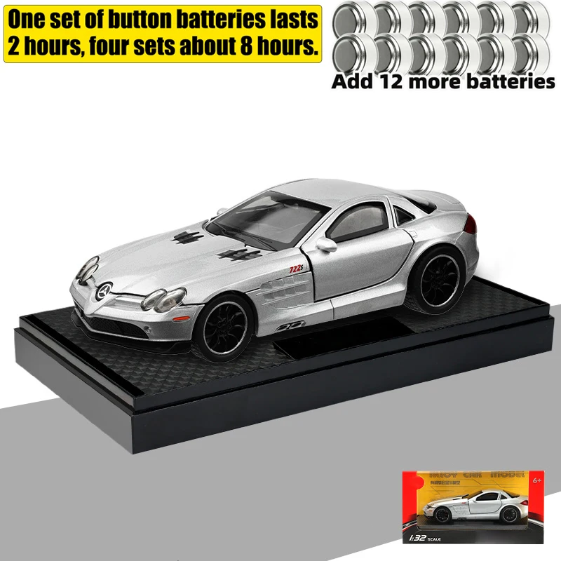 1:32 Mercedes Benz SLR McLaren 722 S Roadster Speedster Supercar