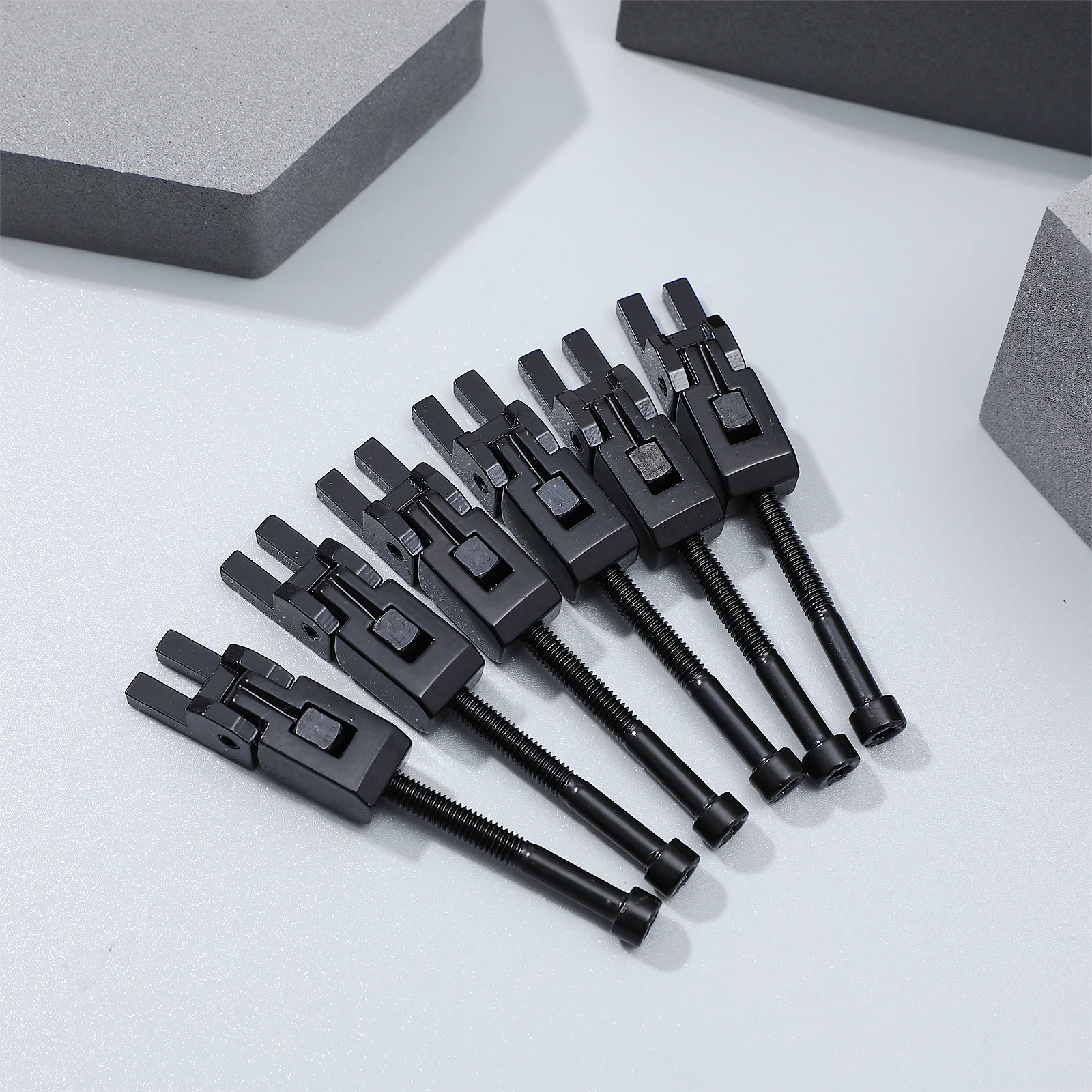 

Double Locking Tremolo Saddles Metal Replacement Bridge Parts For Electric Durable Stable Tuning Tone Sustain Guitar