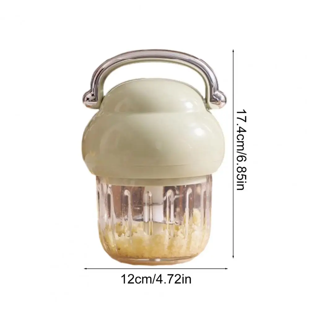 Ergonomic Garlic Crusher Garlic Pounder with Ergonomic Non-slip Handle Vegetable Chopper Herb Masher Kitchen Garlic for Easy