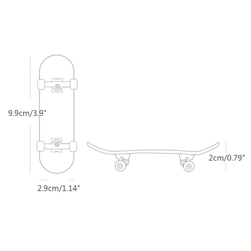 2PCS Profeshional Mini Skateboard kit fai da te adulti adolescenti novità Finger Sports Game Fingerboard Toy for Men Boys Birthday Gift