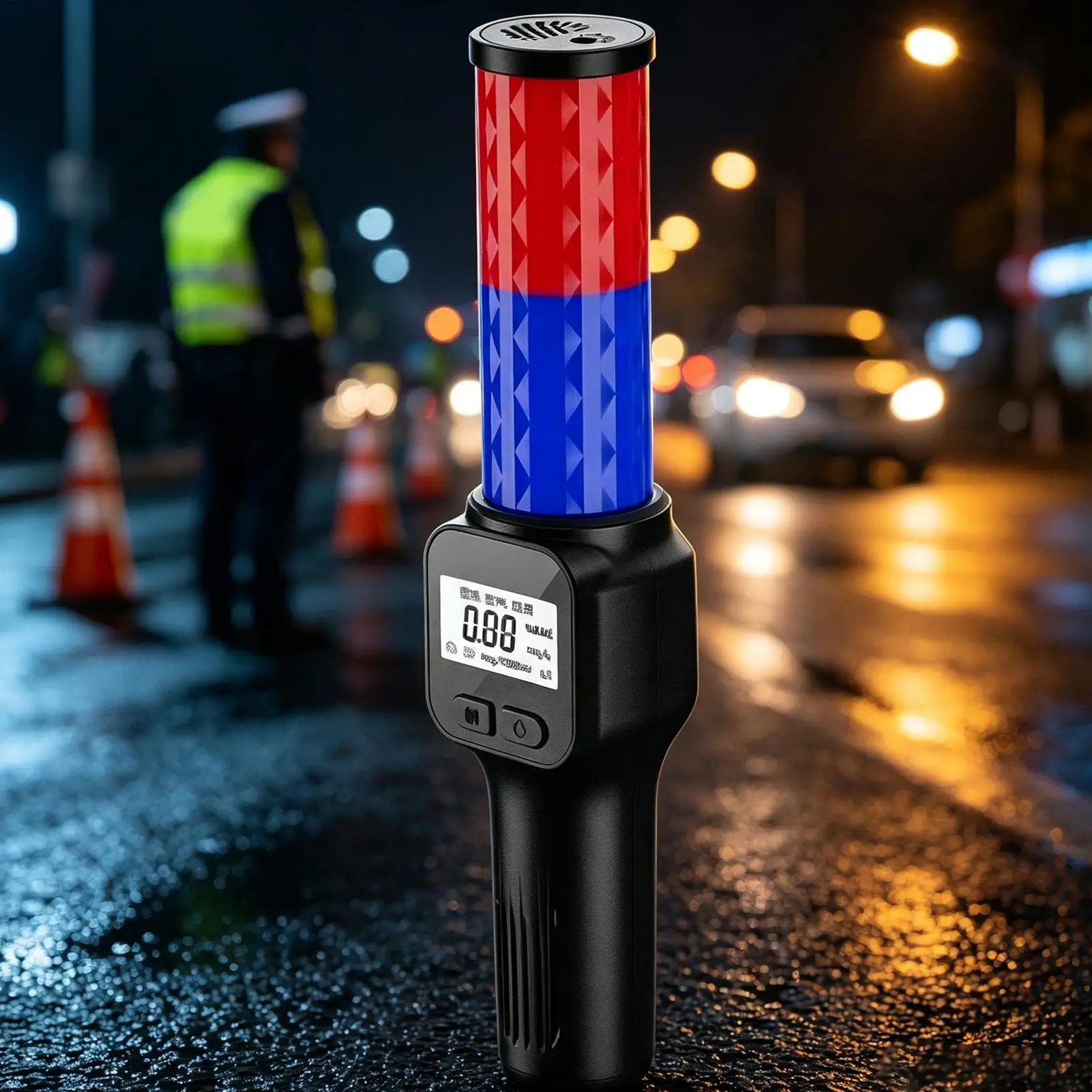 Alcohol Tester Breathalyzer Rechargeable Drinks Blower Meter Device Accurate Alcohol Breathalyzer For Commuting Home Outdoor