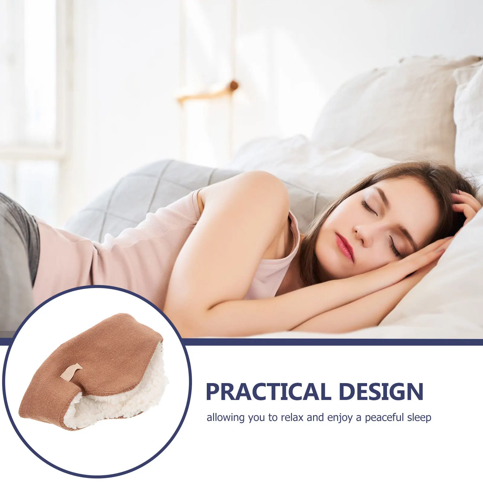 Diadema con reducción de ruido, orejeras cómodas para dormir, cubiertas para los oídos para hombres y mujeres, ajuste Universal ligero para dormir y estudiar