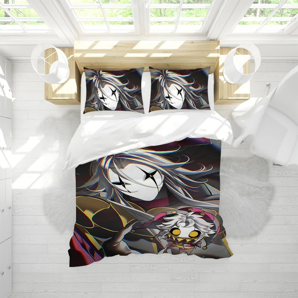 The F-Freak Circus Duvet Cover Set Home Style Bedding Soft Laundry Cotton Bed 3 Piece Set Student Dormitory Gift
