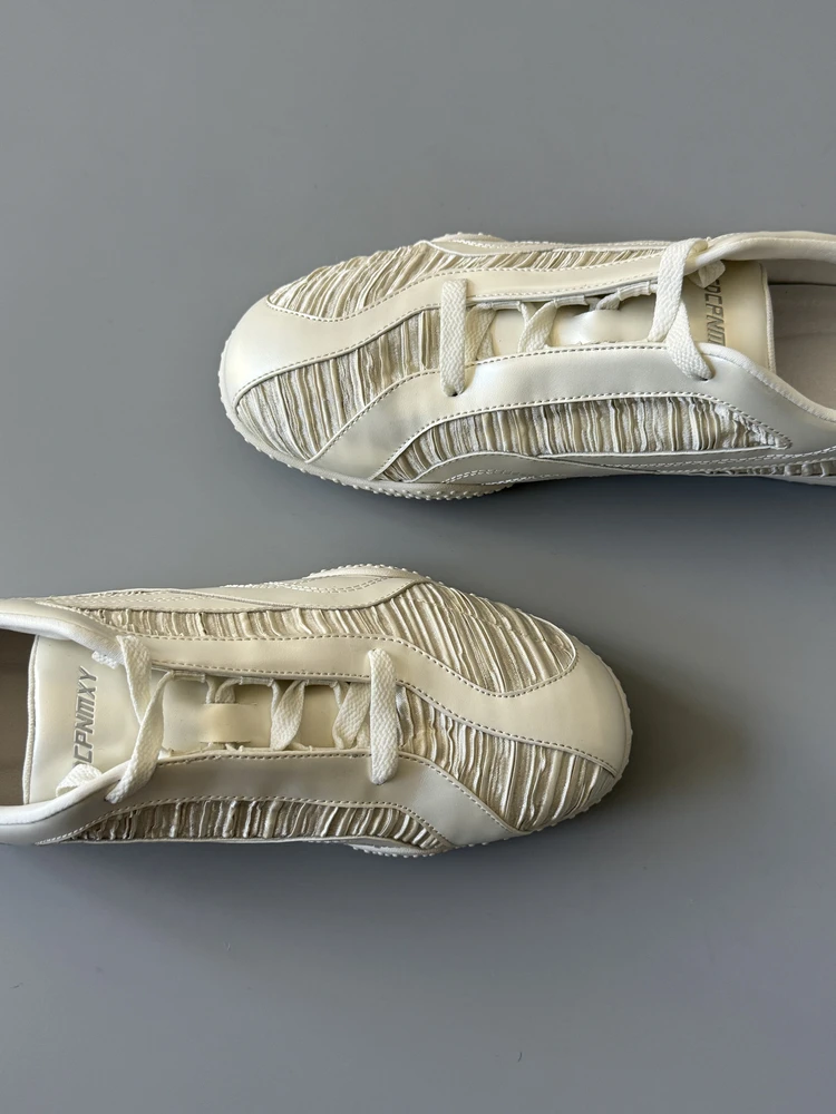 

Classic soft-soled couple commuting retro shoes flat-soled jogging versatile trendy casual shoes