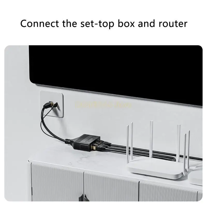 F62C 100Mbps Ethernet Splitter للوصول إلى الإنترنت موثوق به