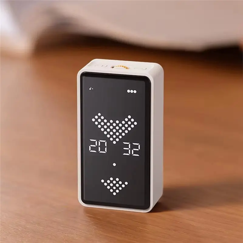 Y51A-Manual Time Management Tool LED Portable Kitchen Timer Digital Countdown Alarm Clock For Cooking, Learning Reminder