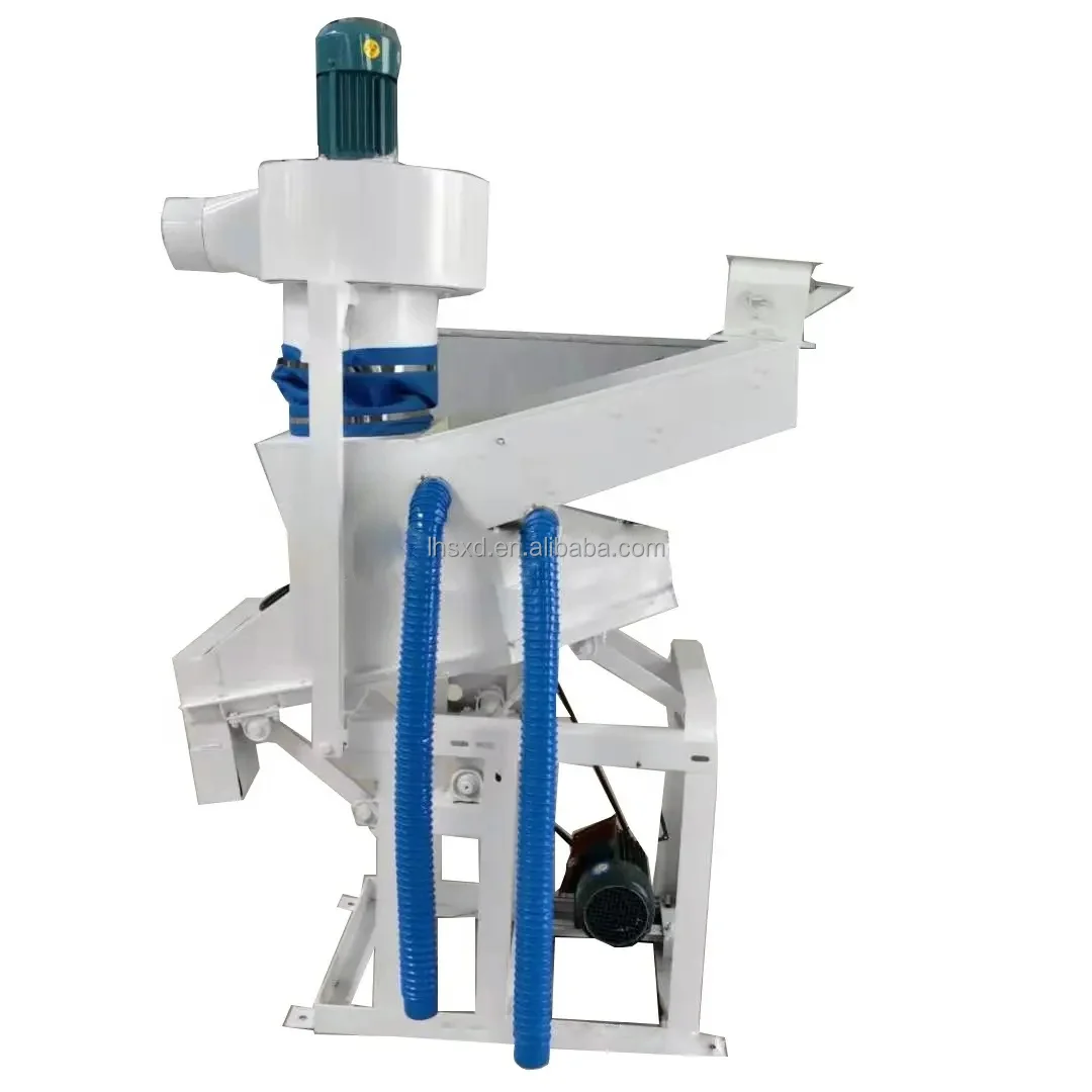 Small grain rice corn specific gravity stone and sand removal machine