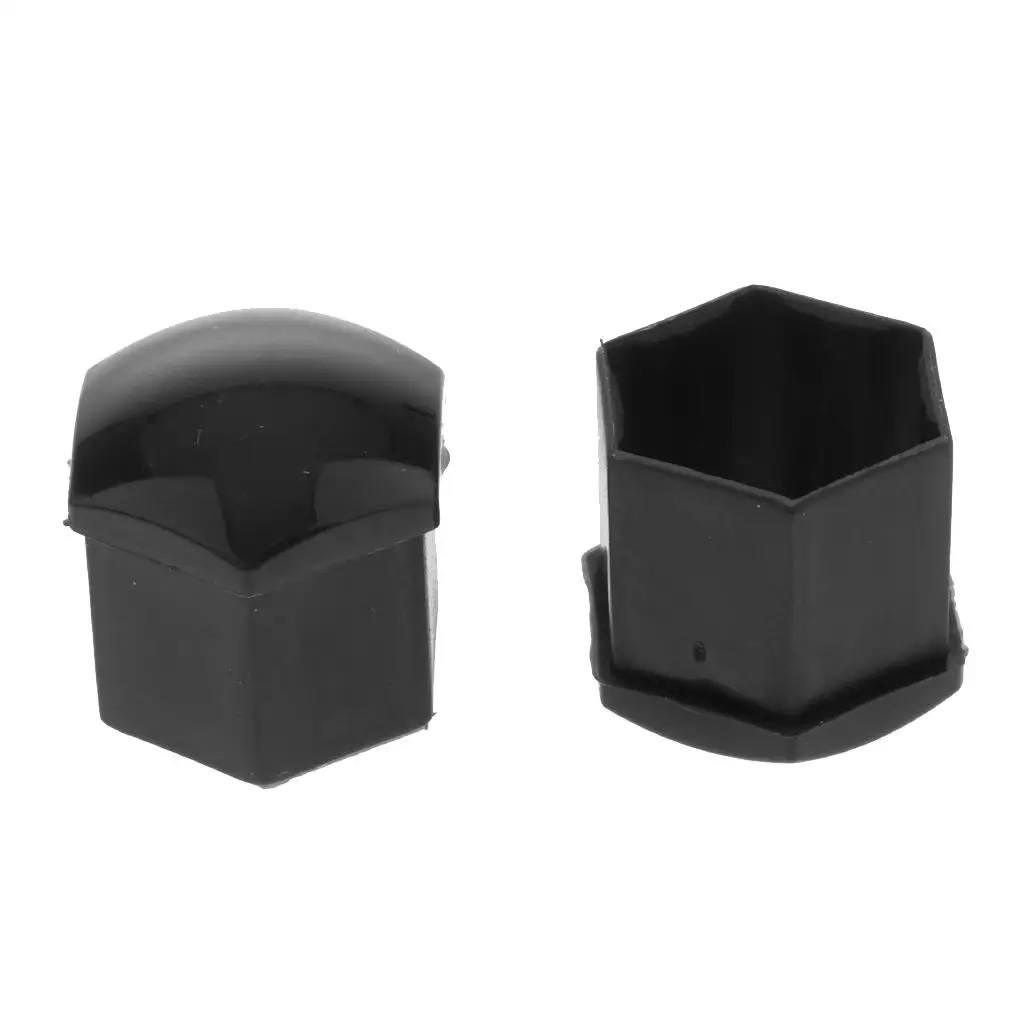 Car Wheel Center Hub Caps Plastic Lug Nut Covers Waterproof Anti Rust with Puller Tool for Complete Wheel Accessories