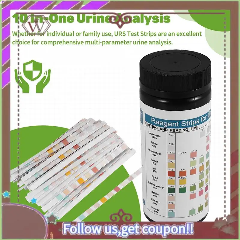 ABBG-100 Strips Urine Test Strip 10 Parameters