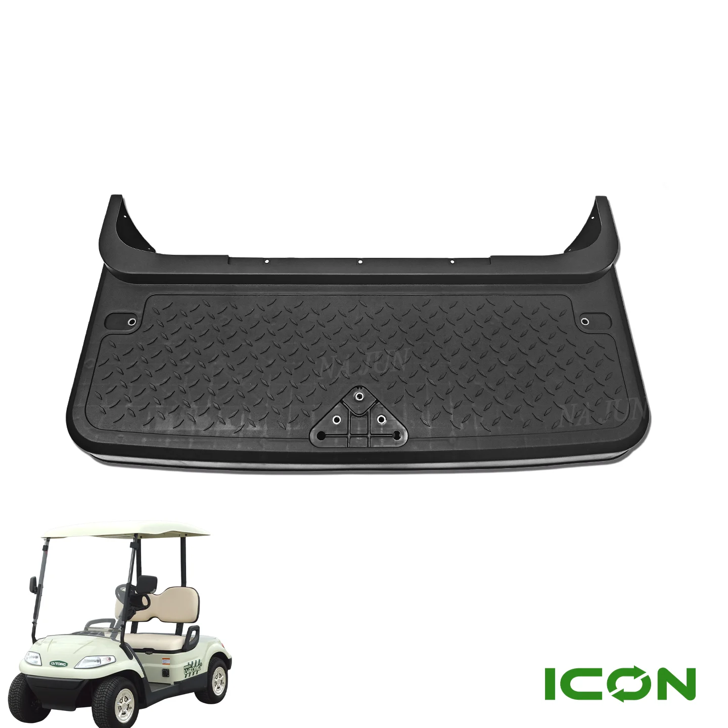 Icon EV Golf Cart Full Caddie Paddle Assembly Replace OEM 2.01.004.000287 2.03.103.100002 3.02.011.300182 3.201.16.010061