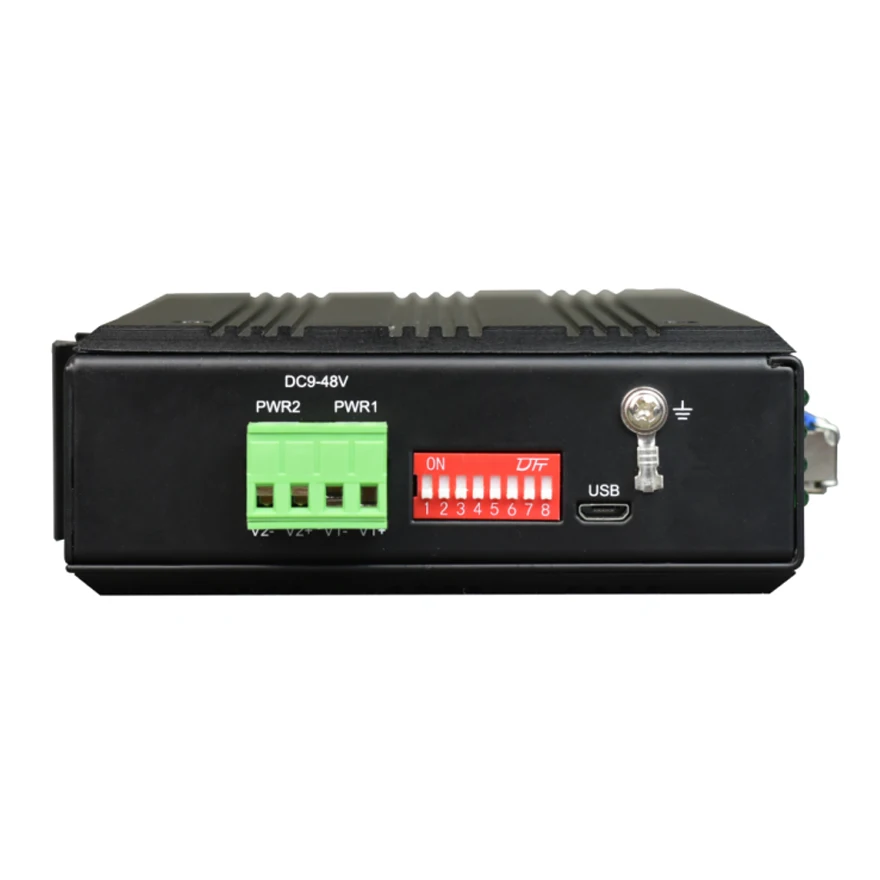 Serial RS485 RS422 RS232 To Ethernet Industrial Rail 1-4 Channel Serial Port Server