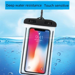 Universal Clear Waterproof Phone Case Water Proof Bag Mobile Cover For iPhone 13 12 11 Pro Max X Xs XR 7 8 Xiaomi Huawei Samsung