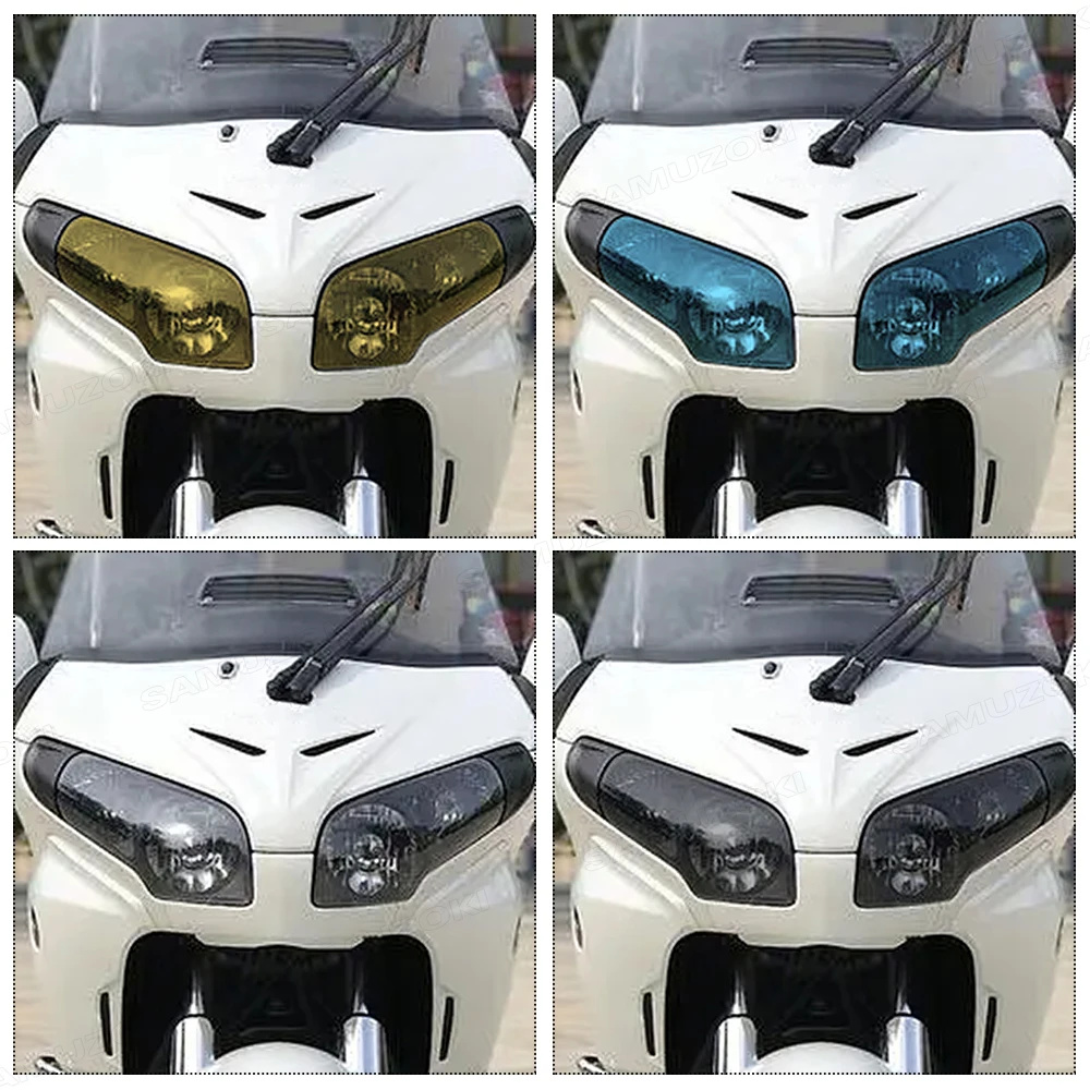 Motorcycle Headlight Film Tint Clear Smoke Blue Yellow PVC Headlamp Film Sticker Fit for Honda GL1800 GOLD WING 1800 2001-2011