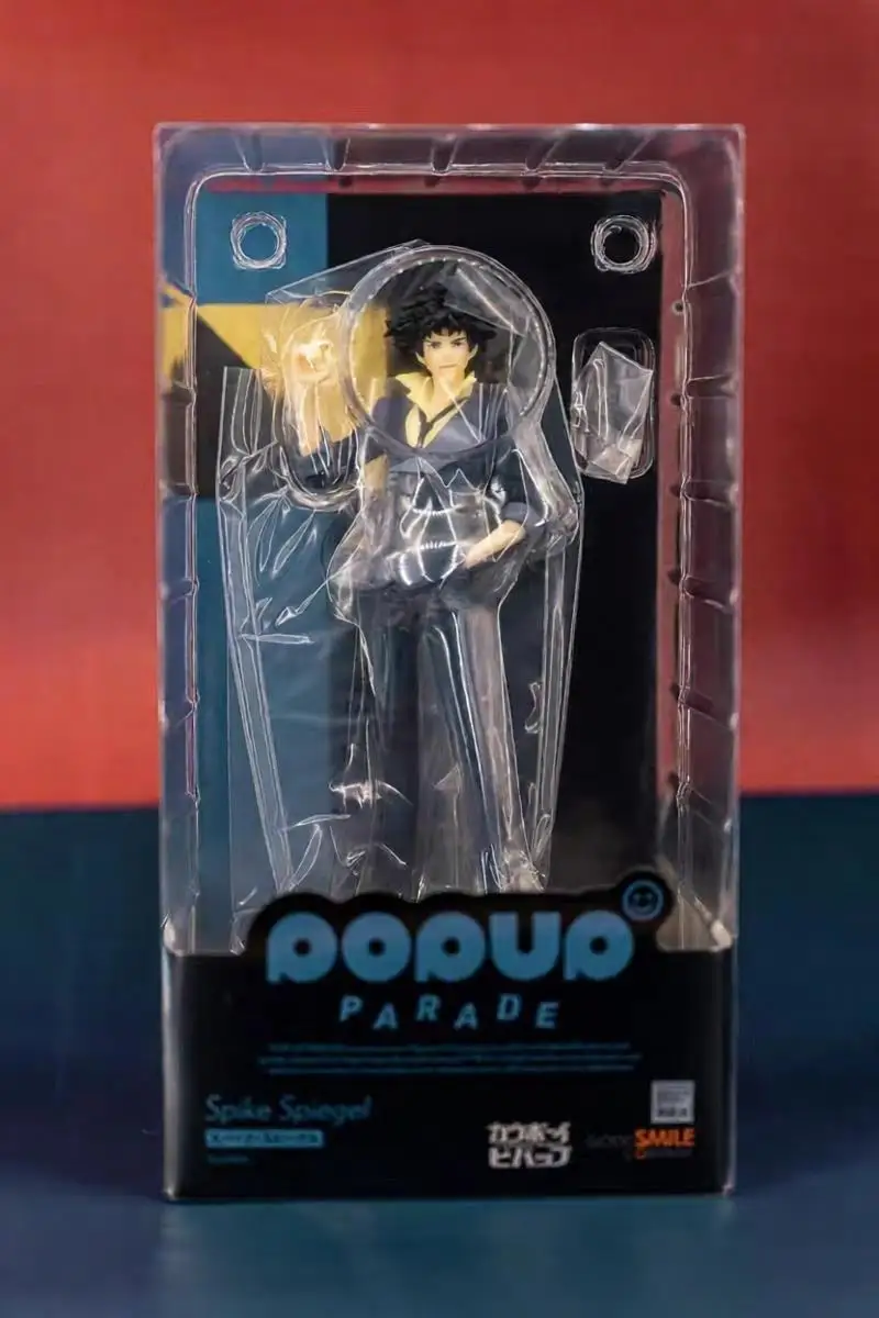 Original Cowboy Bebop Anime Spike Spiegel POP UP PARADE Action Figurine Toys PVC Model Figuarts Collection