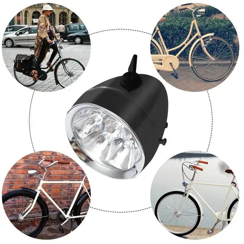 Bicycle Front Light Vintage Bike Light With Metal Shell Vintage Retro Bicycle Bike Front Light Lamp Headlight With Bracket Bike