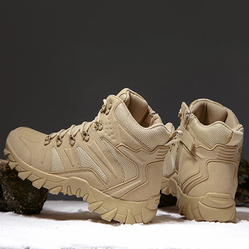 أحذية المشي لمسافات طويلة للرجال للخريف والشتاء، أحذية رياضية رجالية، أحذية رجالية غير رسمية، رياضية وترفيهية في الهواء الطلق، مقاومة للاهتراء والنمل #2