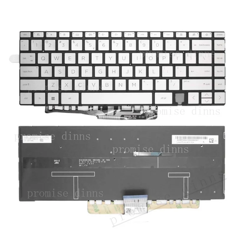M   For HP Spectre x360 14-EA 14-EB 14-AE Backlit Keyboard Laptop Keyboard