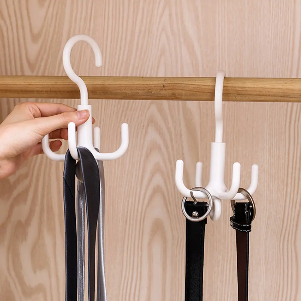 

2pcs Rotating Shoe Rack Multi-Functional Hanger Drying Stand For Clothes Bags Socks Laundry Space Saving Lightweight Household