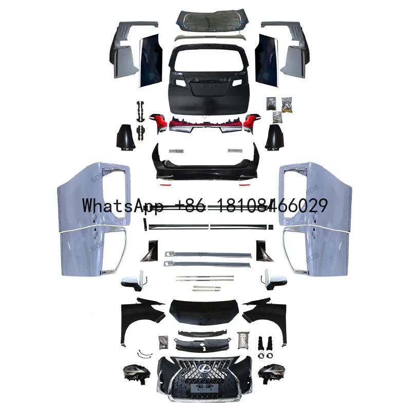 For 2009-2014 Toyota Alphard 20 Series Body Parts Kit Lexus LM Upgrade and Modification Appearance