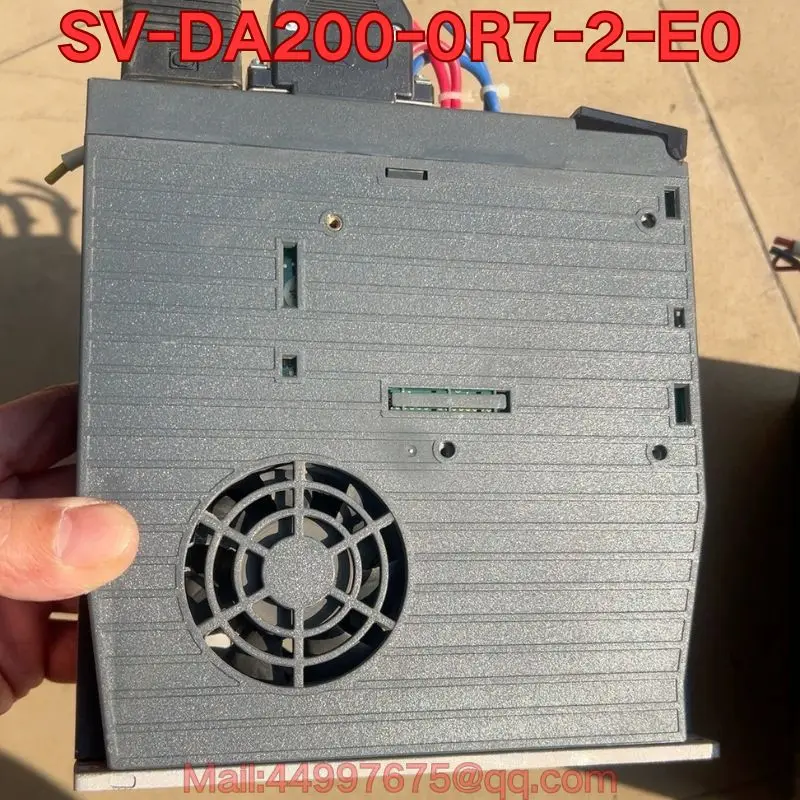 Second-hand SV-DA200-0R7-2-E0 servo drive function test is normal Latest prices for August 2026