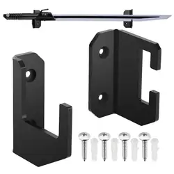 Swords Display Hanger Horizontal Lightsaber Stand Wall Mount Swords Wall Holder Lightsaber Wall Stand Clear Acrylic Display Rack