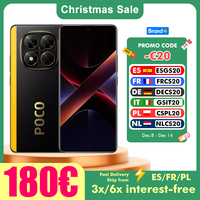 Poco X7 Global Version Smartphone Dimensity 7300-Ultra 6.67'' 1.5K Amoled Curved Display 45W Turbo Charging Nfc
