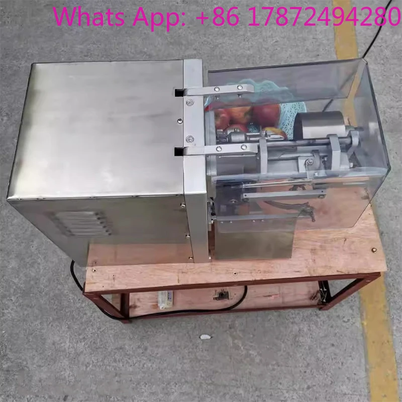 Automatic Industrial Core Remove Fruit Split Separate Slice Corer Remover Cutter r Peeling Cutting Machine