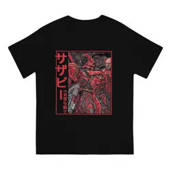 Men T-Shirts Sazabi CU Leisure 100% Cotton Tee Shirt Short Sleeve Sazabi T Shirt Crew Neck Clothing 4XL 5XL