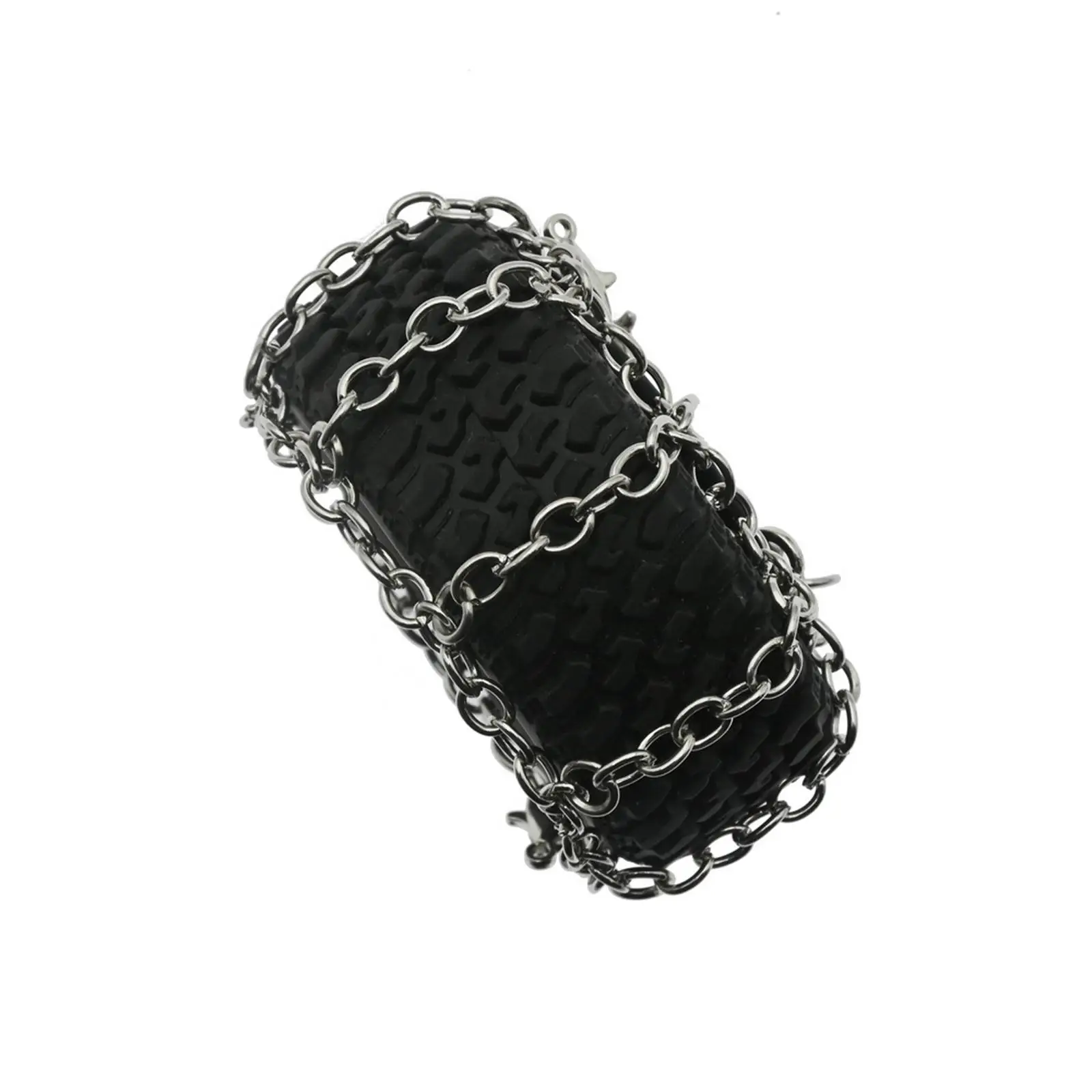 Snow Tire Chains Upgrades for MN82 LC79 1/12 Pickup Crawler Truck Hobby