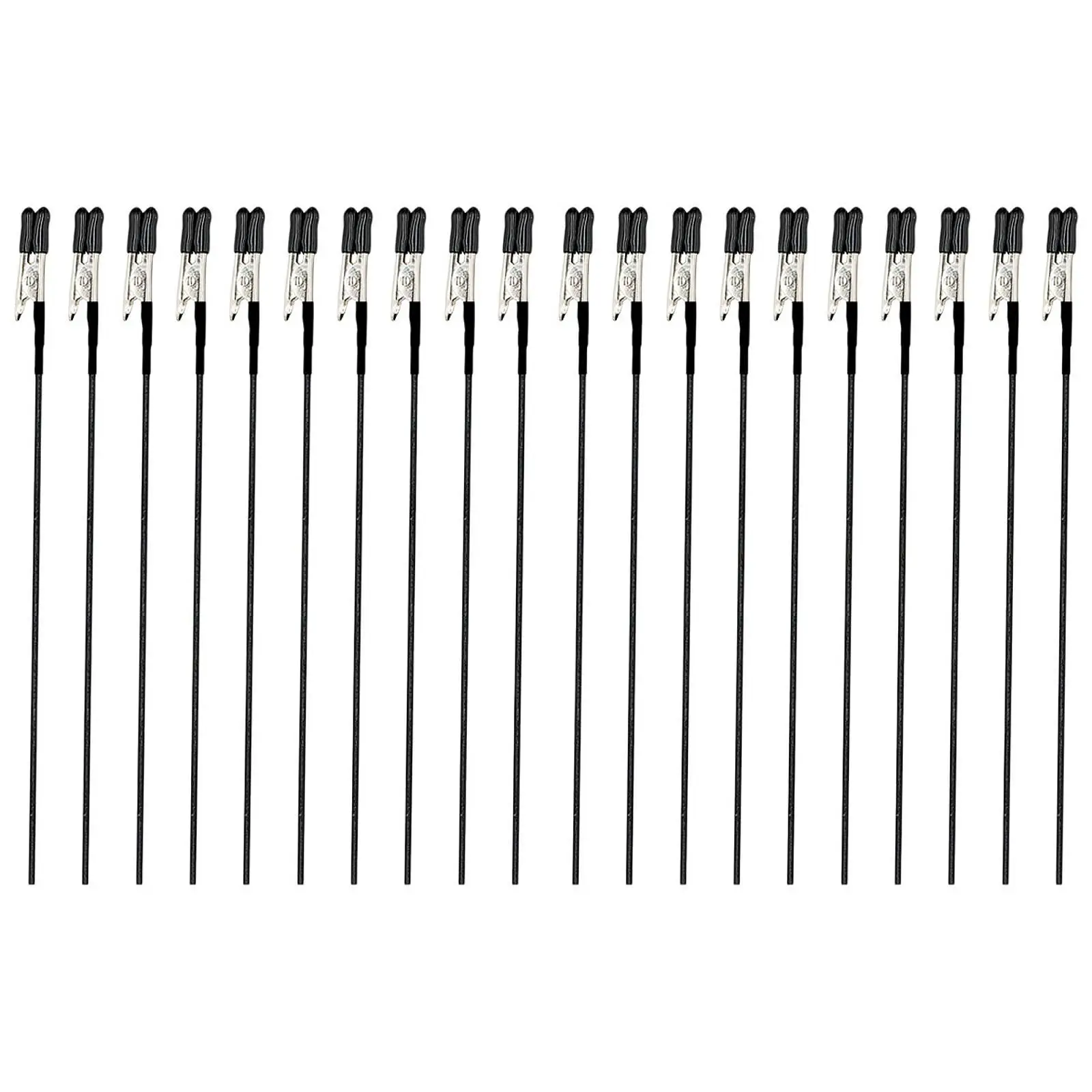 

20 шт., зажимы для рисования моделей, палочки из кожи аллигатора, прочные резиновые насадки для крошечного ремесла