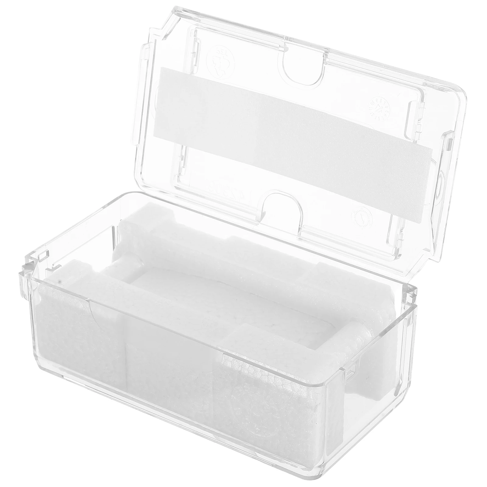 

Transparent Box Single Display Case Holding Storage for Women Ring Travel Organizer Package Watch Case