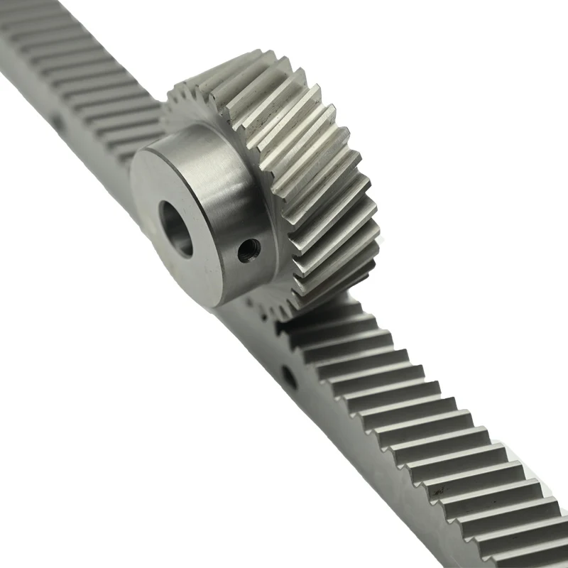 Factory Hot Sale High Precision Cnc Machining Straight Helical Rack and Pinion for Transmission System Rack Gears for Sale