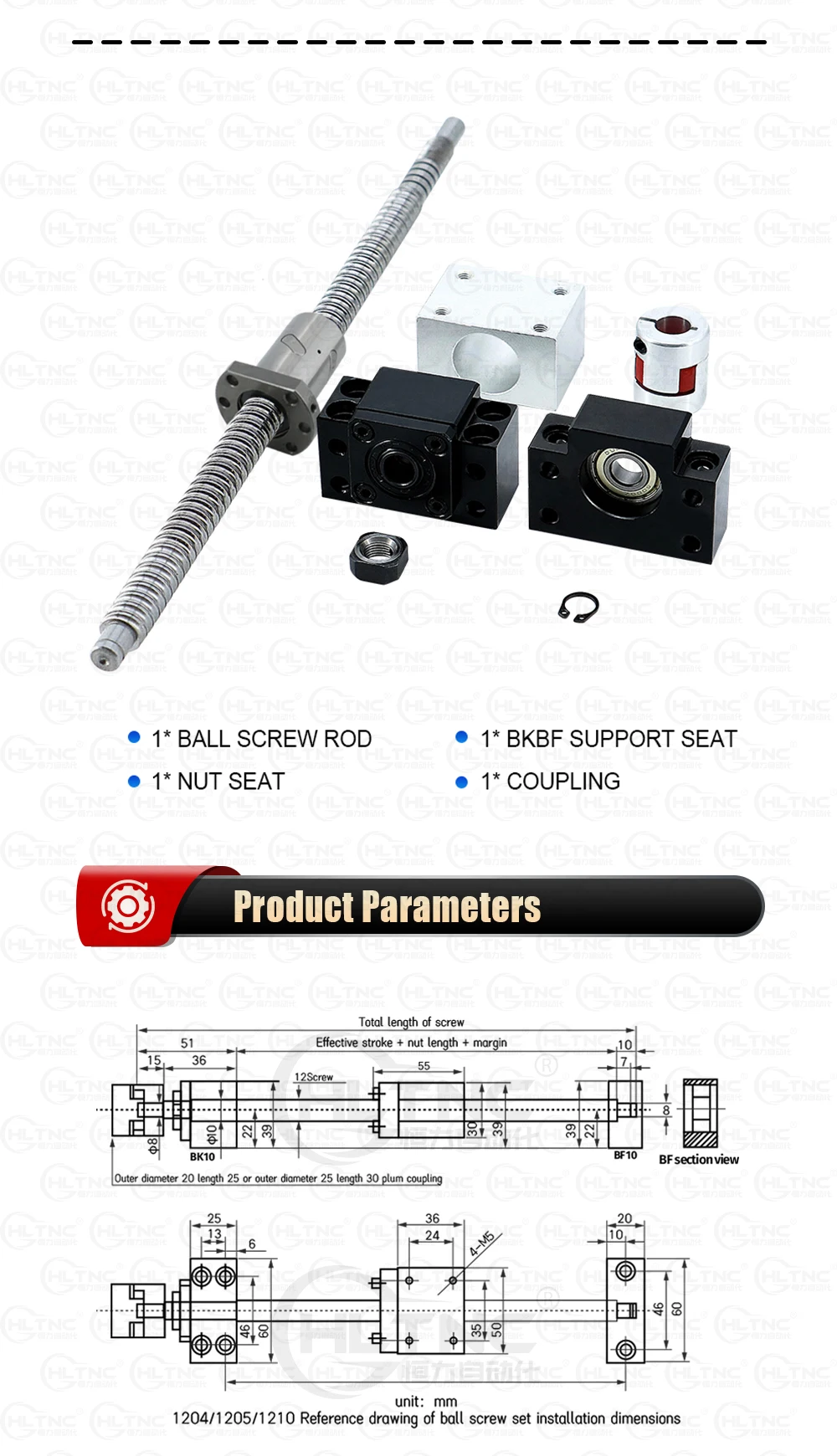 Master Ball 151 600mm Sfu1605 Vis U00e0 Billes Avec U00e9crou U00e0 Billes Pour Cnc Vente Ball Trap