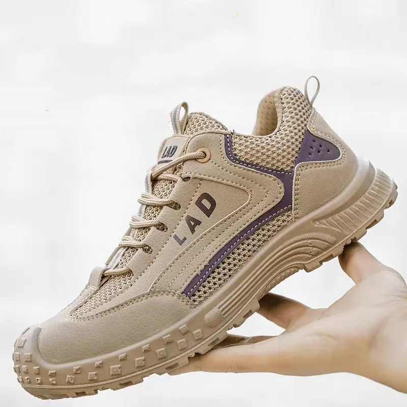 

Мужские повседневные дышащие пластиковые носки, рабочая обувь, летние защитные ботинки, рабочие изолированные кроссовки, безопасная защита обуви