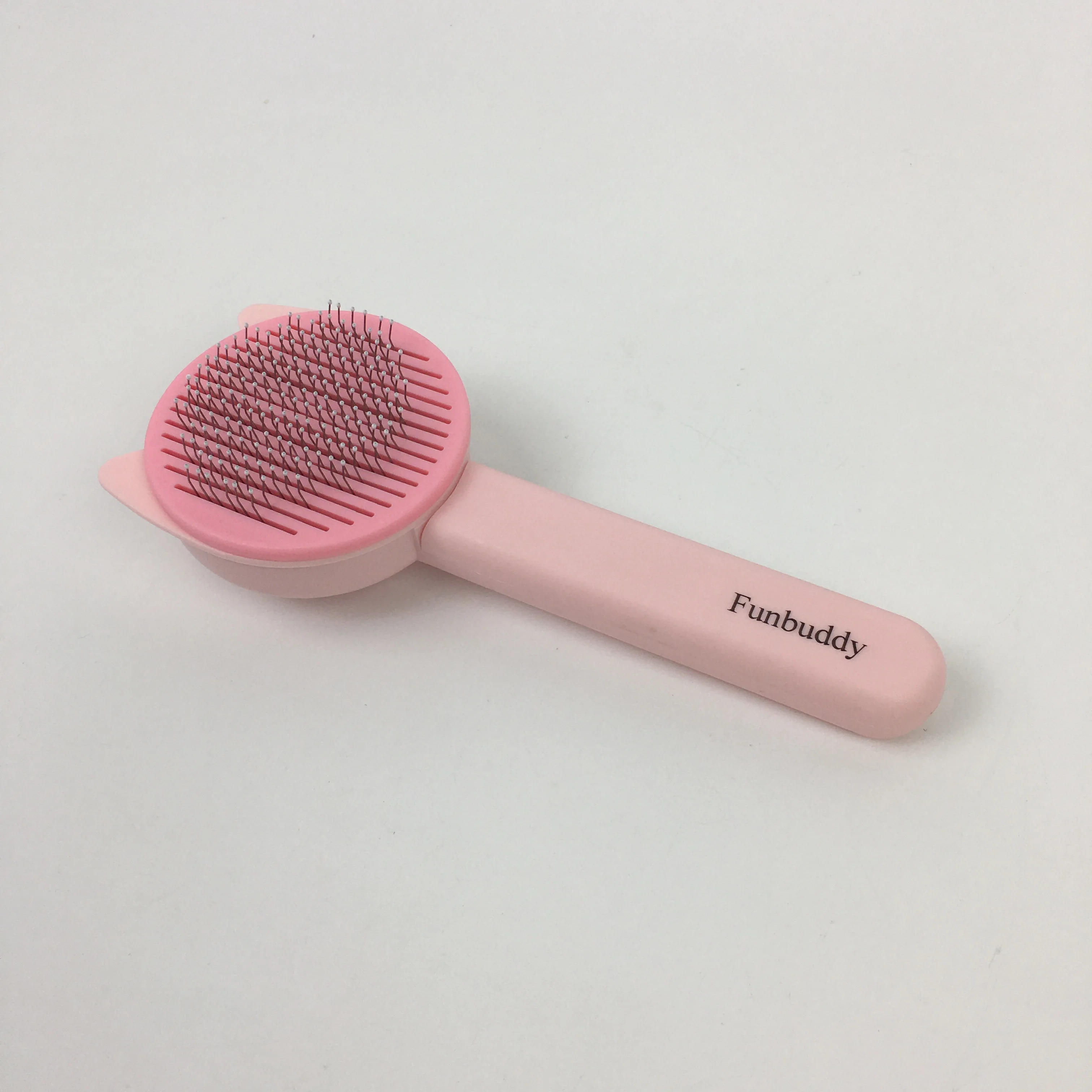 Funbuddy Pet brushes Dog Cat Bunny Pet Grooming Shedding Brush - Easy to Remove Loose Undercoat for Pets with Long or Short Hair