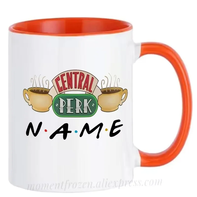 Personalized TV Show Friends Mugs, Central Perk Coffee, Mugen Monica Rachel Travel Cup, Drinkware Teaware, Tableware, Coffeeware