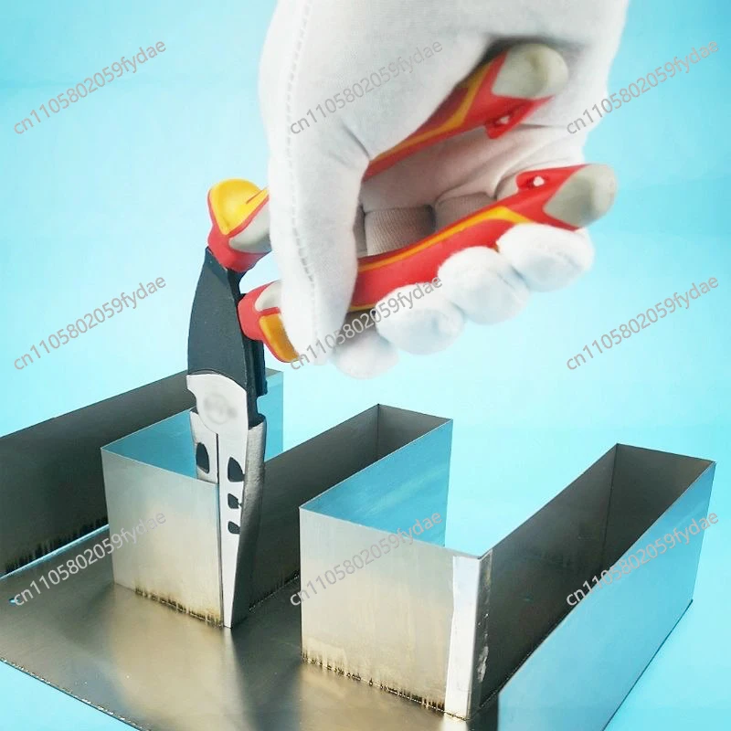 BLD018-C80 U-shaped Laser Welding Machine Auxiliary Pliers Stainless Steel Luminous Iron Plate Arc Bending Pliers