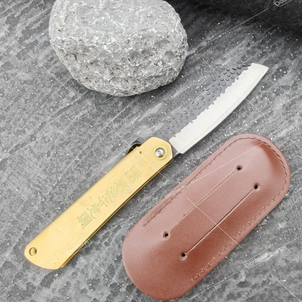 Lightweight Higonokami Hand-forged Steel Pocket Folding Knives Every Day Carry Practical Wilderness Outdoor Multi-purpose Knives
