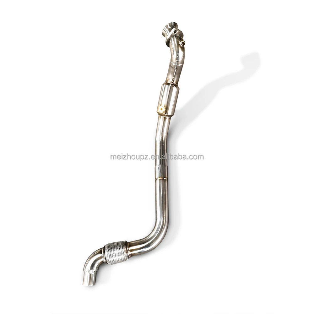 

High-performance Stainless Steel Catalytic Downpipe For Ford Mustang 2.3T 2013-2018 Tuning Exhaust Header Direct Exhaust-pipe