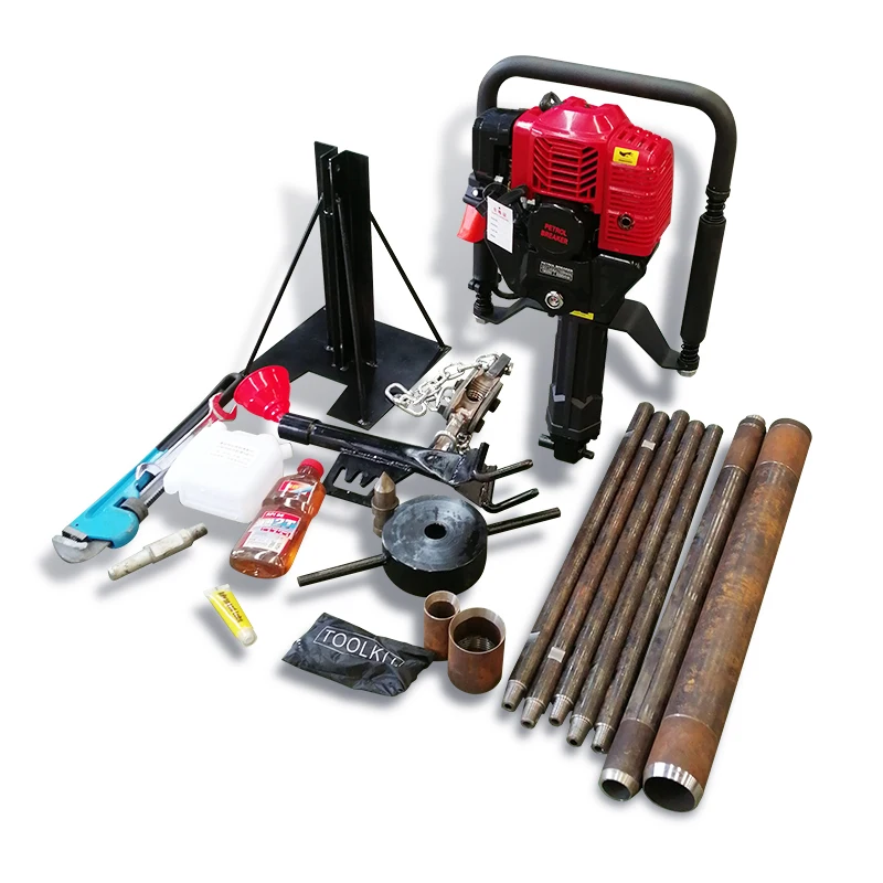 

Small Handheld Hard Rock Core Drilling Machine/backpack Portable Exploration Core Drilling Rig