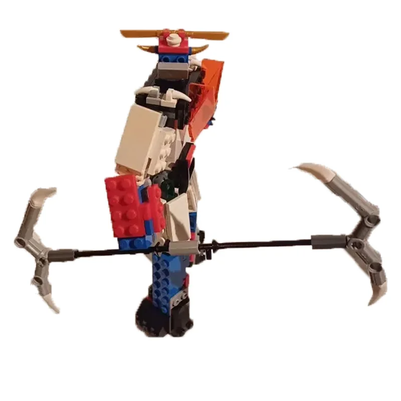 

166 PCS MOC Creative Cool Statues Modular Building Blocks Model For Children Education DIY Assembly Display Toys Birthday Gifts