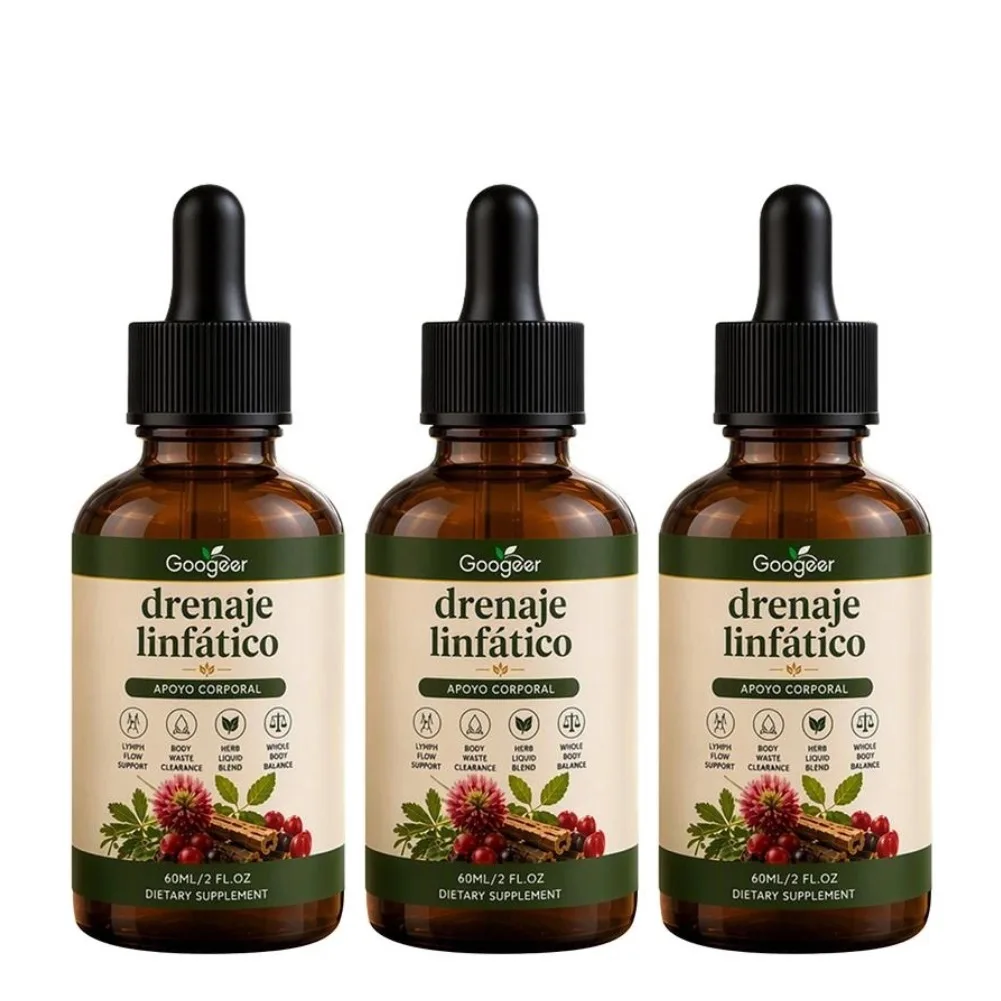 Natural Herbal Body Gentle Care Ampoule Serum,Lymphatic Drainage Drops,For Improve Swelling,Multi Plant Mixed Ampoule Supplement