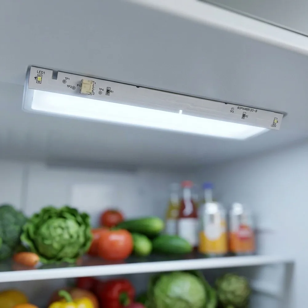 LED Refrigerator Light Board GOPMW89120-B for Compatible Refrigeration Compartment Interior Lighting Replacement