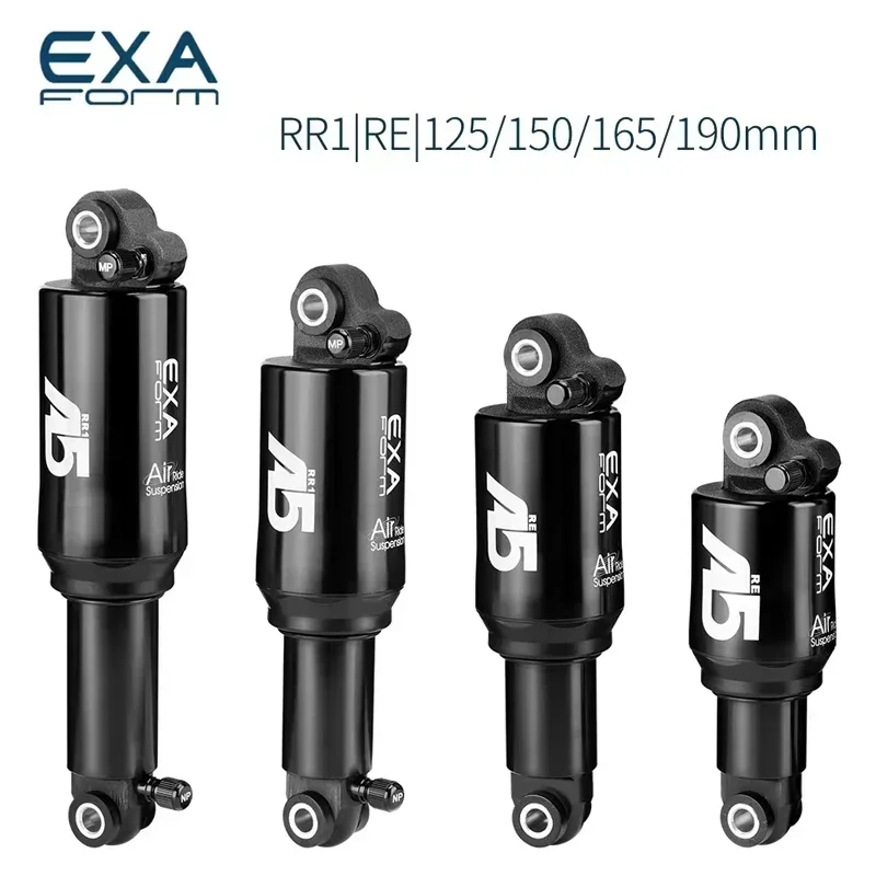 EXA Rear Shock MTB Solo/Dual Air Suspension RR1/RE 125/150/165/190mm Bicycle Bike Air Pressure Absorber Cycling Parts