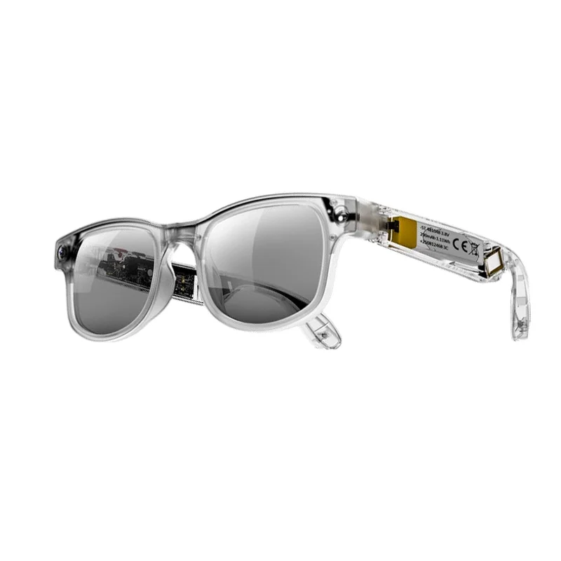 

New smart sunglasses, 8MP camera, 3-in-1 lens, anti-blue light, 1200P, 290mAh, anti-shake.