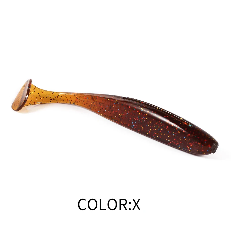 2020 NEU Supercontinent Soft Lures Baits Angelköder Leurre Shad Doppelfarbiger Silikonköder T Tail