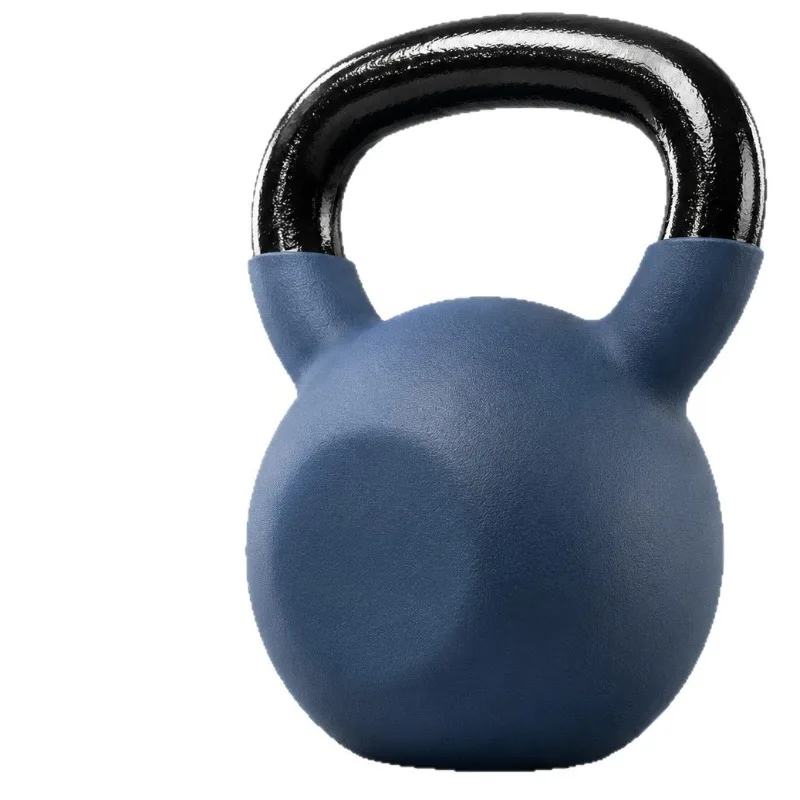 Home-use Cast Iron Kettlebells for Men and Women with Silent Rubber Coating Comfortable Grip and Non-slip Design for Exercise