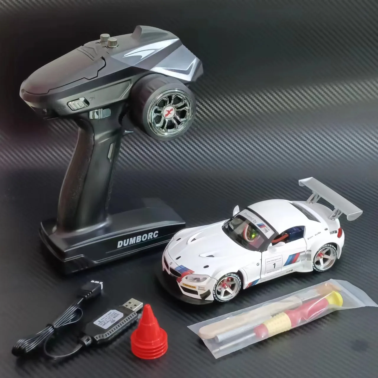 FATJAY 1/24 RC Mini-Q8 Drift Car RWD/AWD Модель гоночного автомобиля с дистанционным управлением и металлическим корпусом