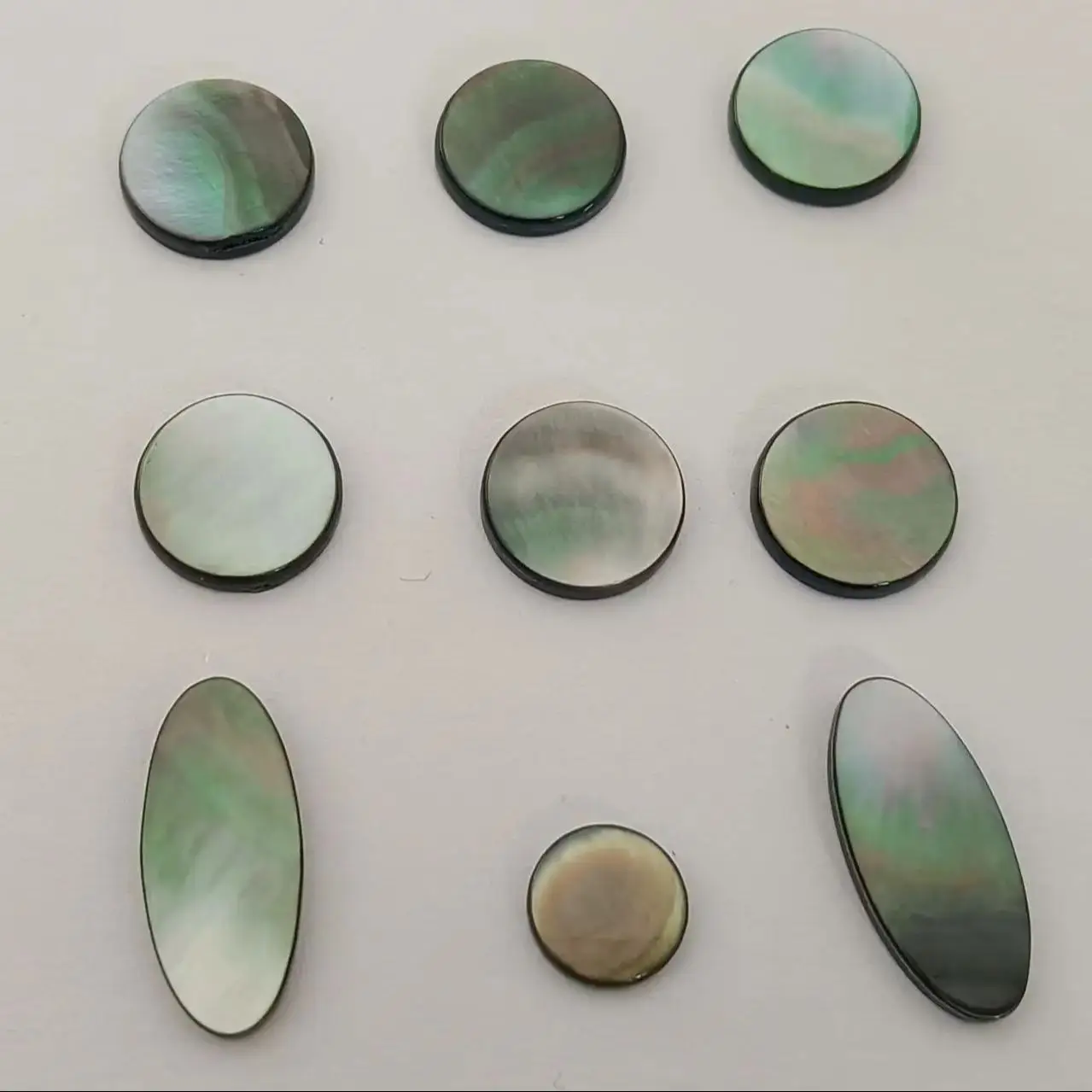1set /3set/5set  Saxophone Real Mother of Pearl Key Buttons Inlays saxophone accessories parts