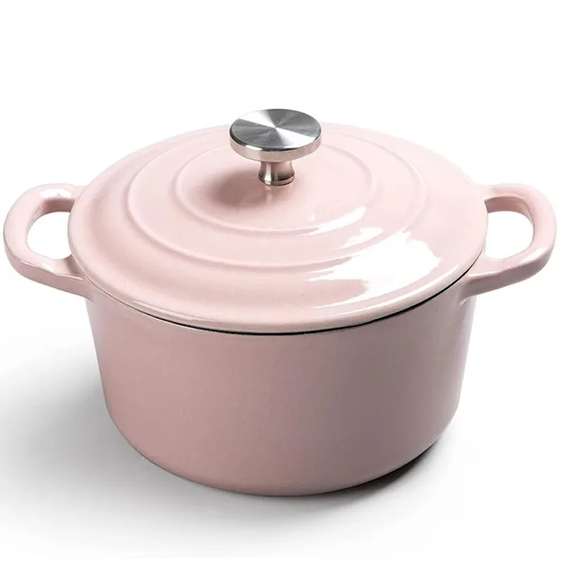 Non-stick cast iron round cast iron seafood pot clay casserole